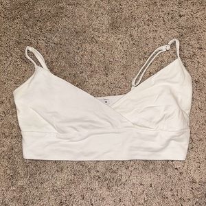 Adika white crop top